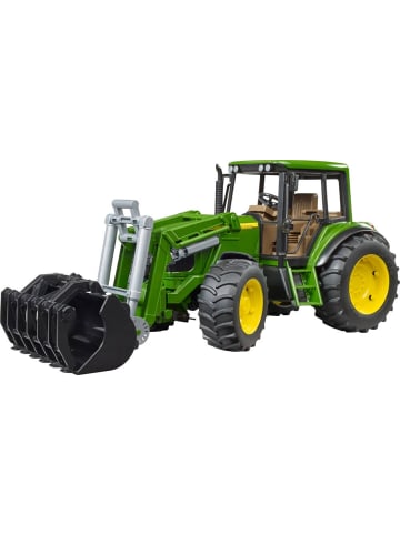 bruder Spielzeugauto 02052 Traktor John Deere 6920 mit Frontlader - 3-8 Jahre