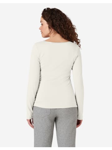 Eve in Paradise Basic-Longsleeve Dolly in Off White