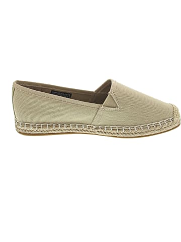Tommy Hilfiger Flag Canvas Espadrille Slipper Beige