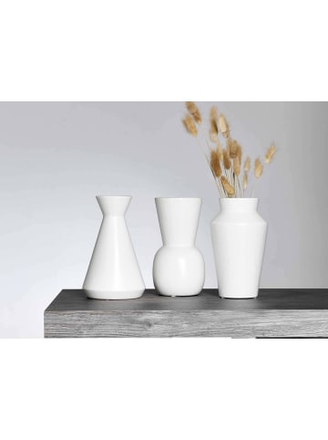 Ritzenhoff & Breker 3-tlg. Vasen-Set Kalmar in Weiß – 20 cm in weiß