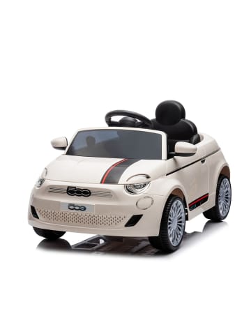 Chipolino Kinder Elektroauto Fiat 500 in weiß