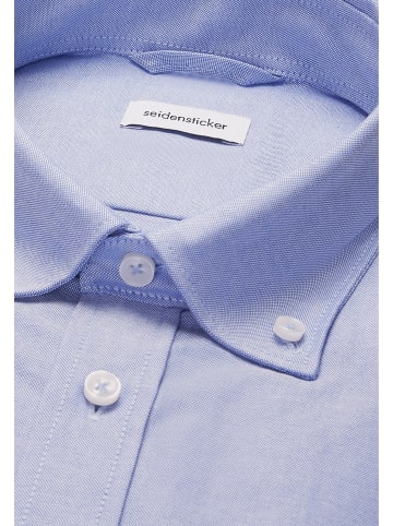 Seidensticker Business Hemd Slim in Hellblau