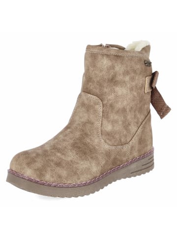 Indigo Schlupfstiefel in taupe