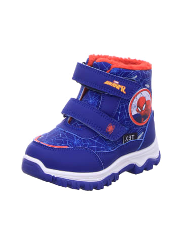 MARVEL Spider-Man Klettstiefel Mit Tex-Membran in blau