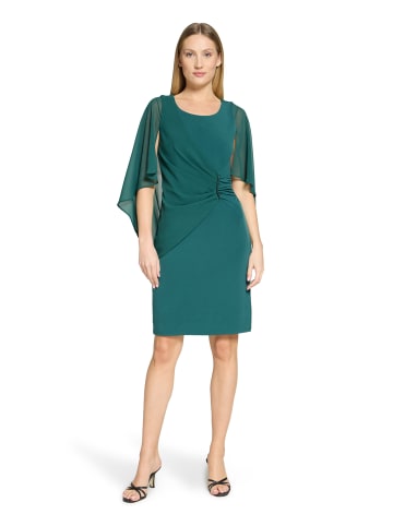 Vera Mont Cocktailkleid mit Raffung in Dark Emerald