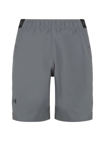 Under Armour Trainingsshorts Vanish Woven 8in in grau / schwarz