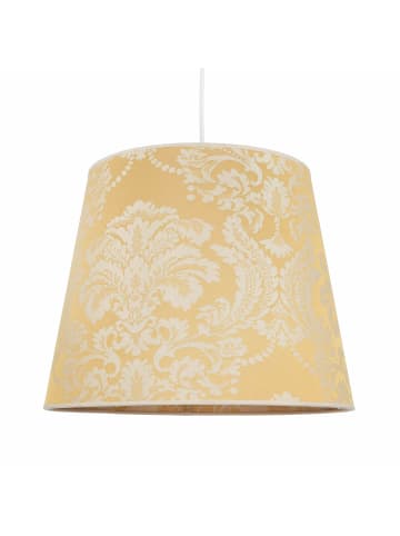Licht-Erlebnisse Lampenschirm Ø 38 x (H)30 cm in Gold