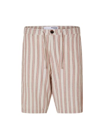 Selected Short in Egret-Stripes