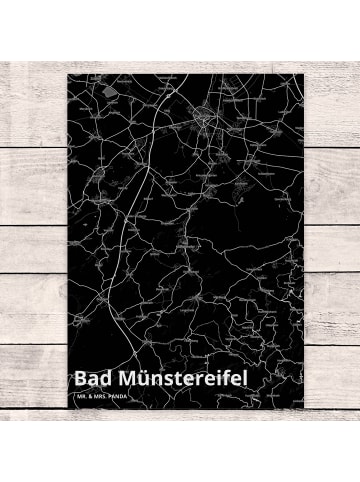 Mr. & Mrs. Panda Postkarte Bad Münstereifel mit Spruch in Keine Angabe