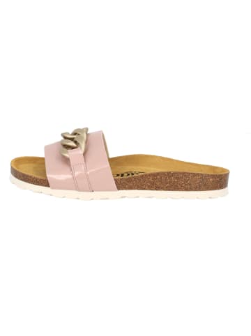 Palado Pantoletten Gozo in Rosa Lack
