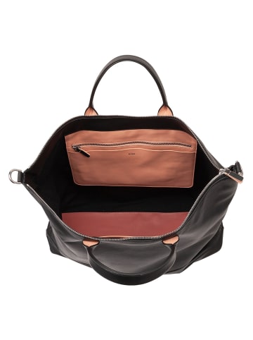 DuDu Judith Shopper Tasche Leder 41 cm in black