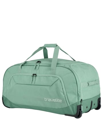 travelite Kick-Off - Rollenreisetasche 77 cm XL (schwarz) in salbei