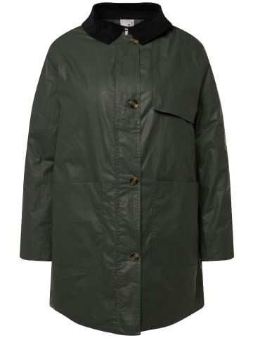 Ulla Popken Parka in dunkel oliv