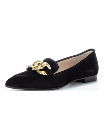 Gabor Slipper in Schwarz/Gold