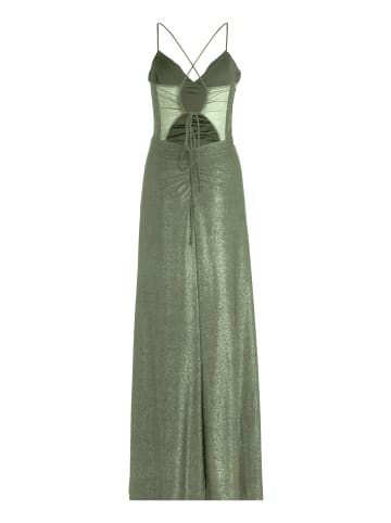 Vera Mont Abendkleid im Glitzer-Look in Green/Green