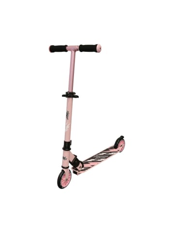 New Sports Roller Scooter rosa schwarz, 120mm, ABEC 7, ab 5 Jahre