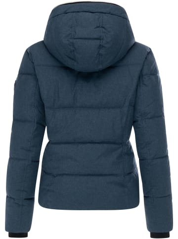 ragwear Winterjacke Gleama Melange YOUMODO in Navy