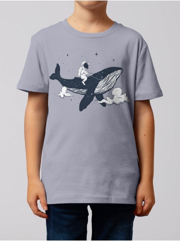 wat? Apparel T-Shirt Spacewhale in Lavender