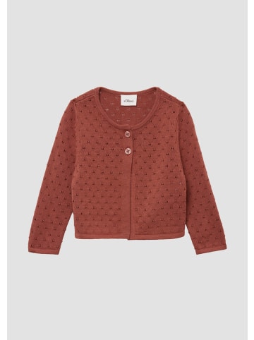 s.Oliver Strickjacke langarm in Rot
