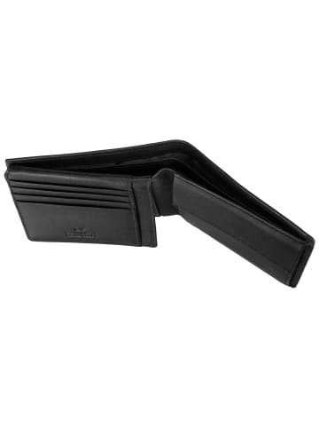 Braun Büffel Geldbörse Hannes Coin Wallet 8Cs in Schwarz