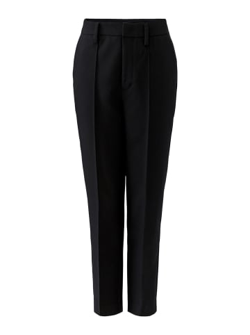 Oui Stoffhose in black