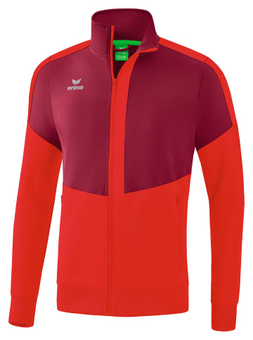 erima Kinder Squad Jacke in bordeaux/rot
