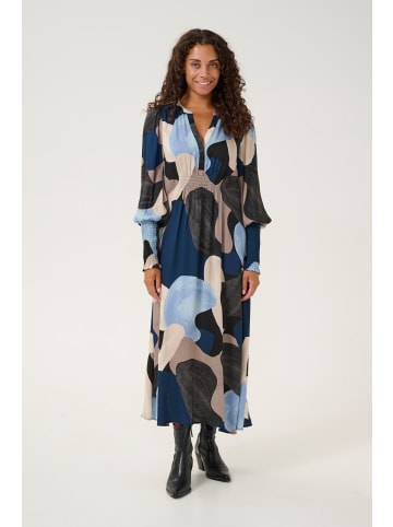 CULTURE Kleid CUdana Relaxed fit in Blue Art