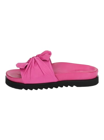 Pantoletten Neon Pink