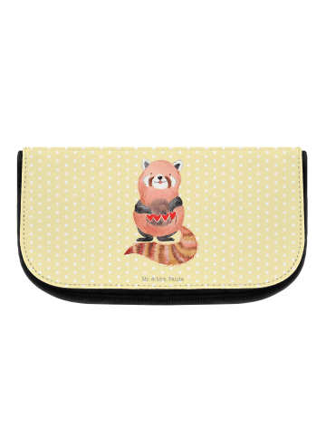 Mr. & Mrs. Panda Organizer Roter Panda ohne Spruch in Gelb Pastell