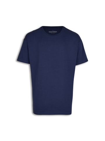 MANITOBER Oversize T-Shirt in Navy