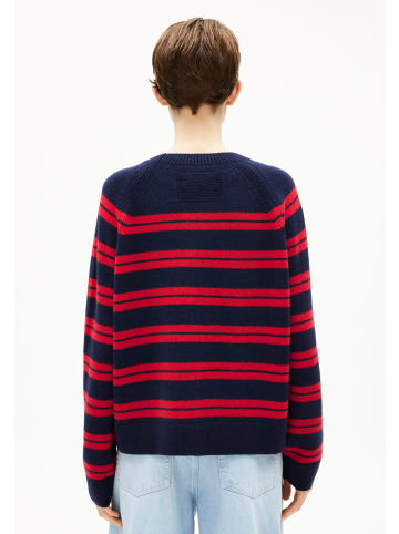 armedangels Strickpullover Liliriaa in marine rot - 0001