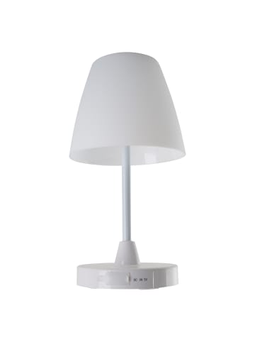 näve LED-Outdoor-Tischleuchte "Toora" (H) 30 cm in Weiß