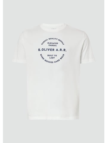 s.Oliver T-Shirt in 01D1_weiß