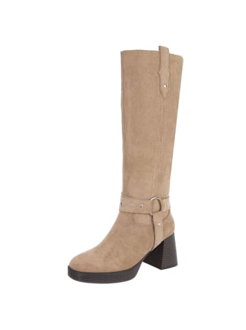 Ital-Design High Heel in Hellbraun