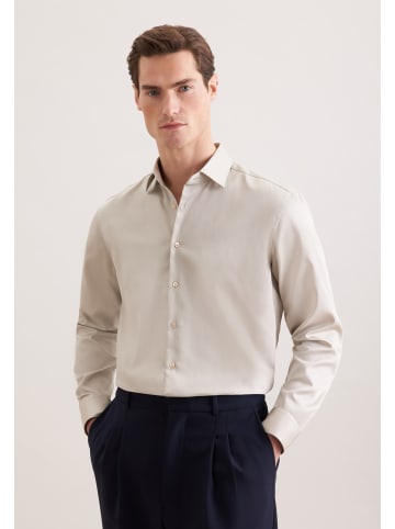 Seidensticker Business Hemd Regular in Beige