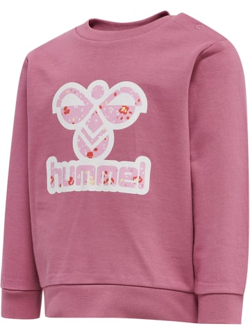 Hummel Druckknopf Sweatshirt Hmlverina Mädchen in HEATHER ROSE