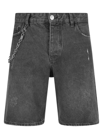 2Y Jeans-Shorts in anthracite