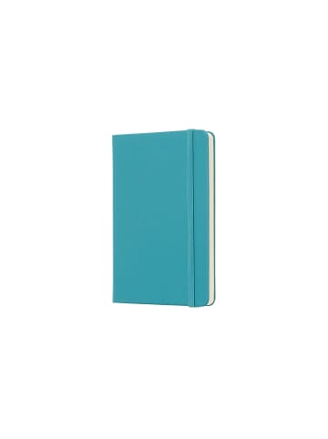 Moleskine Notizbuch mit festem Einband, 70g-Papier, Blanko "Classic" in Riff Blau