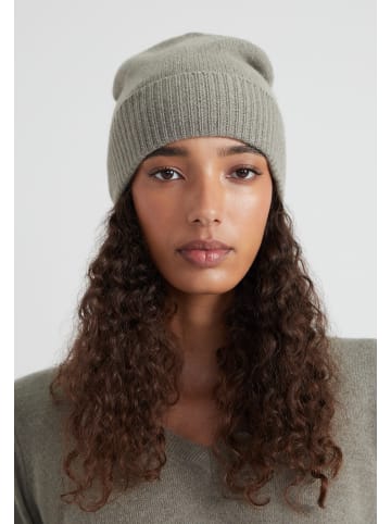 Style Republic Kaschmir Sports Beanie in olive melange