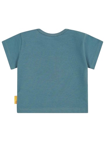 Steiff T-Shirt in Mittelblau (Bluestone)