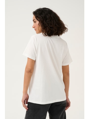 Kaffe T-shirt KArita Regular fit in Chalk