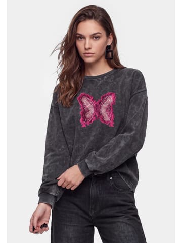 myMo ROCKS Women Sweatshirt in Black