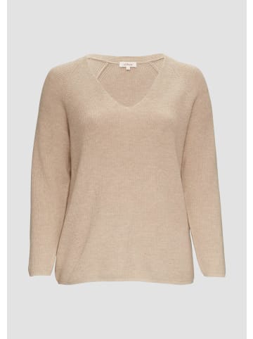 s.Oliver Strickpullover in 81W8_beige