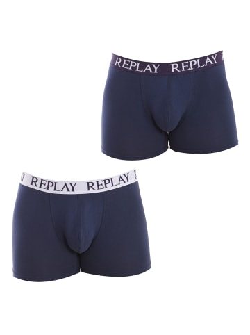 Replay Underwear 2er-Set: Boxershorts in Blue
