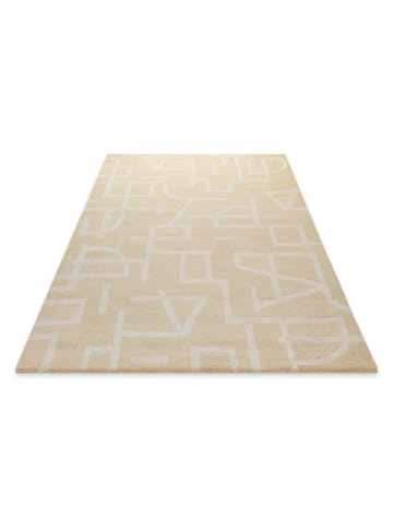 Wecon Home Teppich "Beatrice" in Sand Beige/Creme Weiß