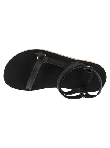 Teva Teva W Original Universal Slim Leather Sandals in Schwarz