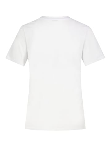 Sublevel Spruchprint Shirt Rundhals Kurzarm Regular Fit in Weiß-3