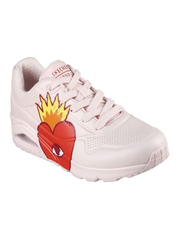 Skechers Sneakers Low UNO - FLAMING HEART in rosa