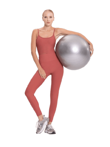 Onamaste Legging Lotus in Orange