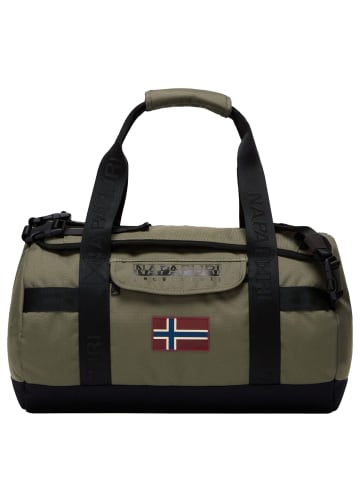 Napapijri Bering Travel - Reisetasche S 46 cm (black beauty) in tea leaf